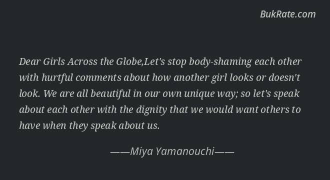 Detail Stop Body Shaming Quotes Nomer 27