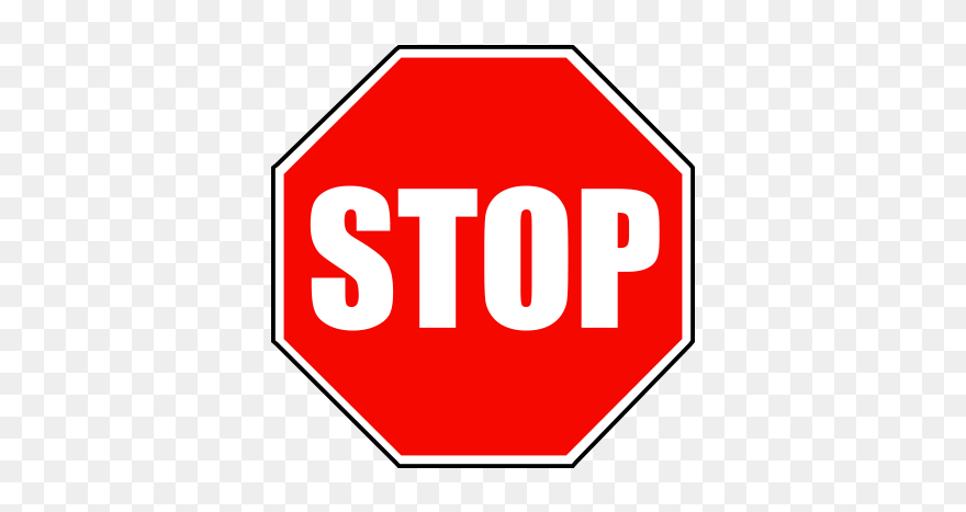 Detail Stop Sign Clipart Png Nomer 3