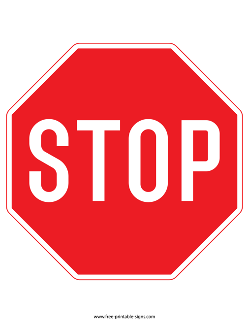 Stop Sign Download - KibrisPDR