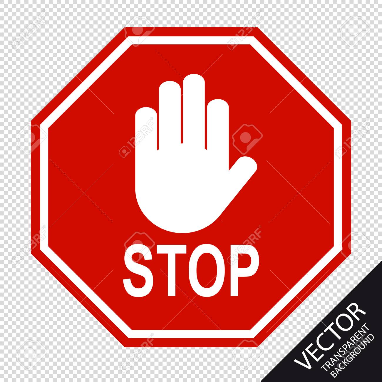 Detail Stop Sign Transparent Background Nomer 23