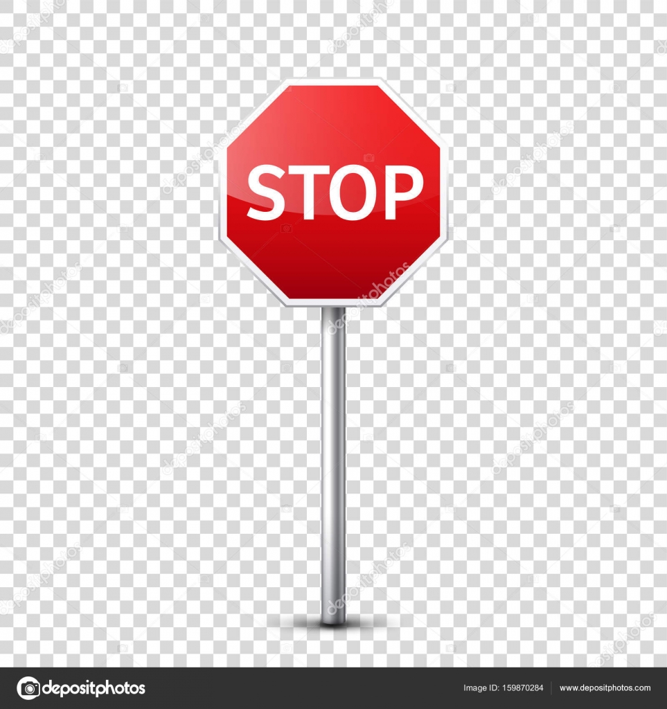 Detail Stop Sign Transparent Background Nomer 29