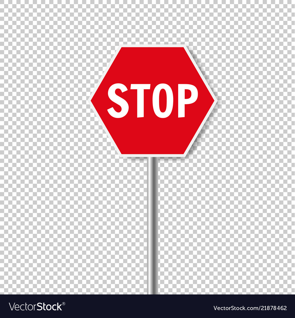 Detail Stop Sign Transparent Background Nomer 3