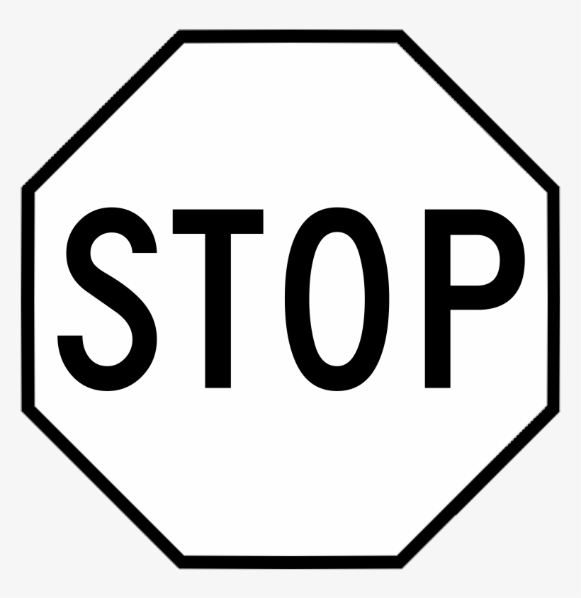 Detail Stop Sign Transparent Png Nomer 40