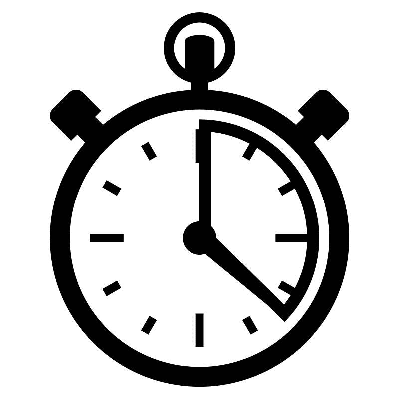 Detail Stopwatch Transparent Nomer 7