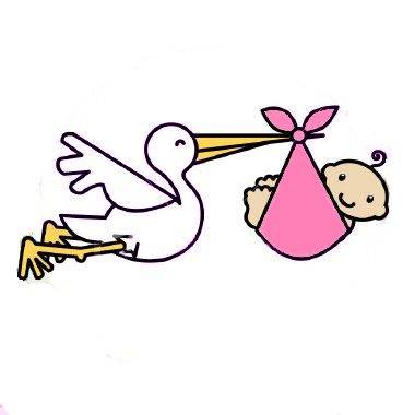 Detail Stork And Baby Clipart Nomer 14