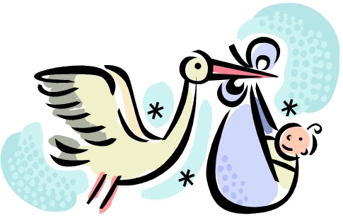 Detail Stork Baby Clipart Nomer 17