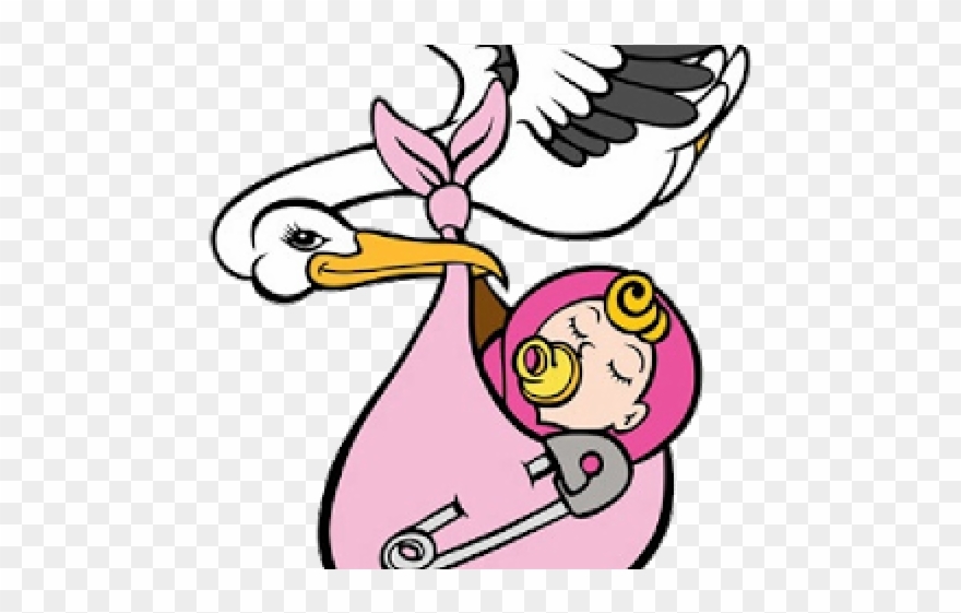 Detail Stork Baby Clipart Nomer 42