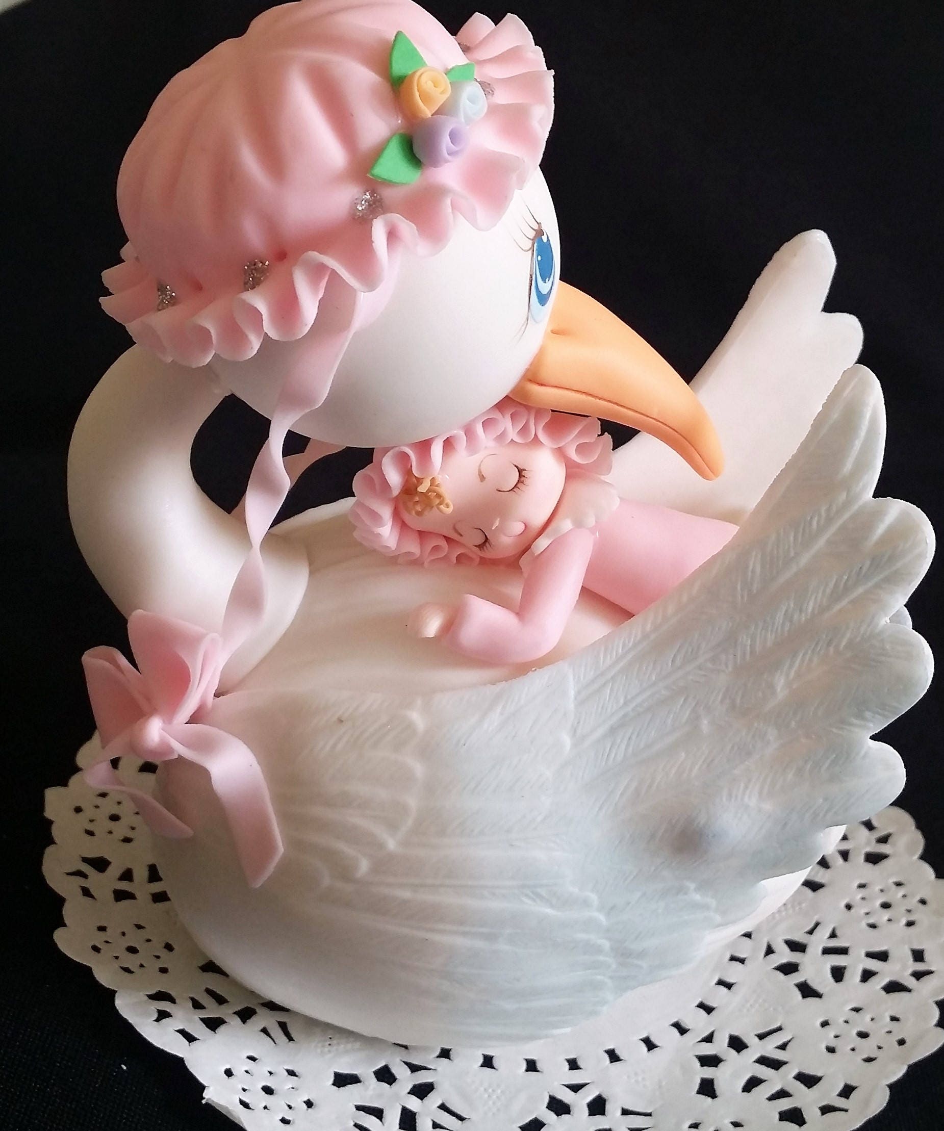 Detail Stork Baby Shower Cake Nomer 27