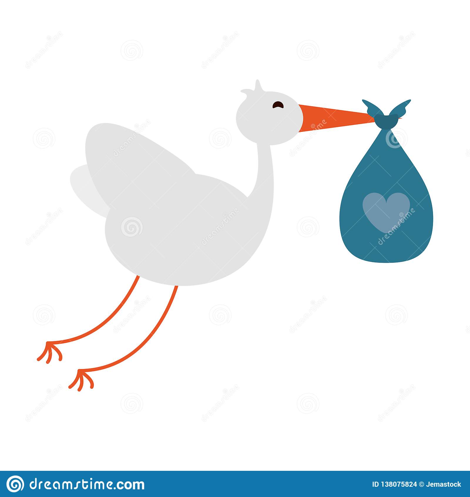 Detail Stork Graphics Nomer 14