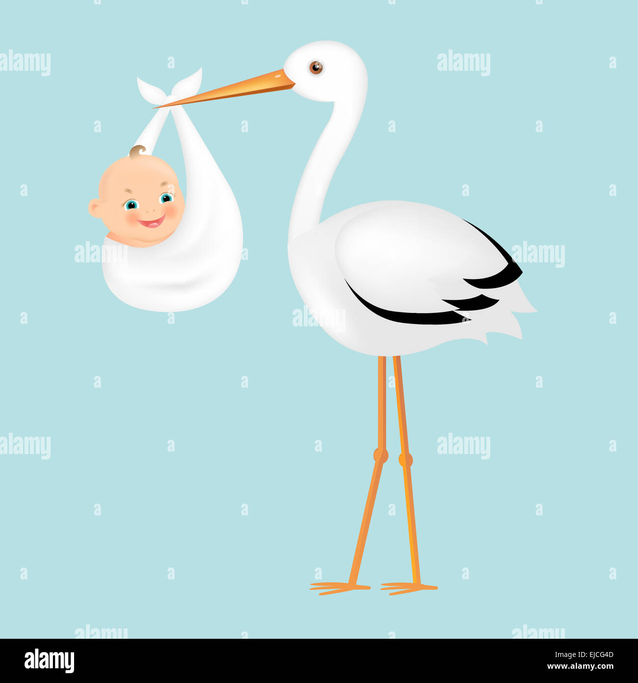 Detail Stork Graphics Nomer 18