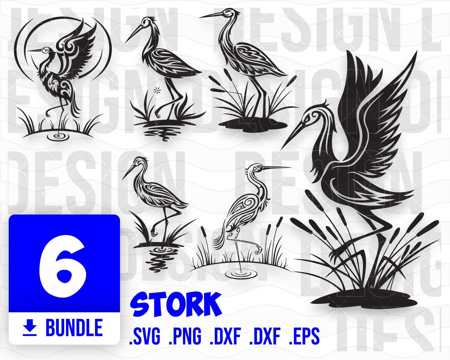 Detail Stork Graphics Nomer 30