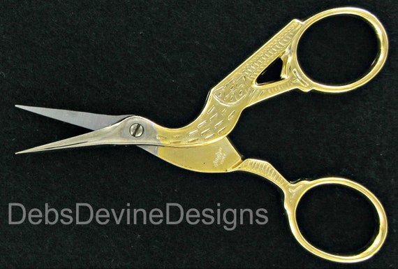 Detail Stork Sewing Scissors Nomer 52