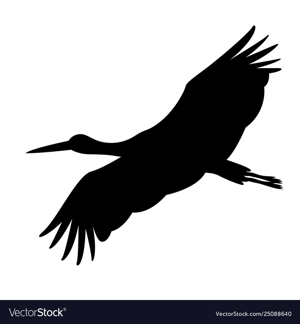 Detail Stork Silhouette Nomer 22