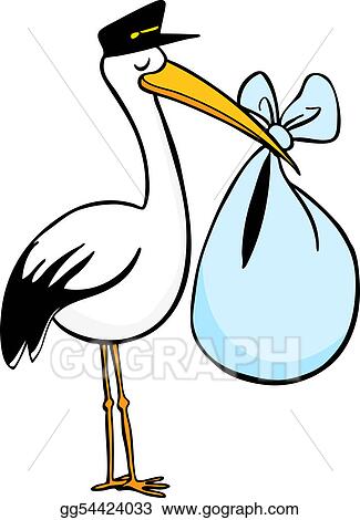 Detail Stork Silhouette Clip Art Nomer 45