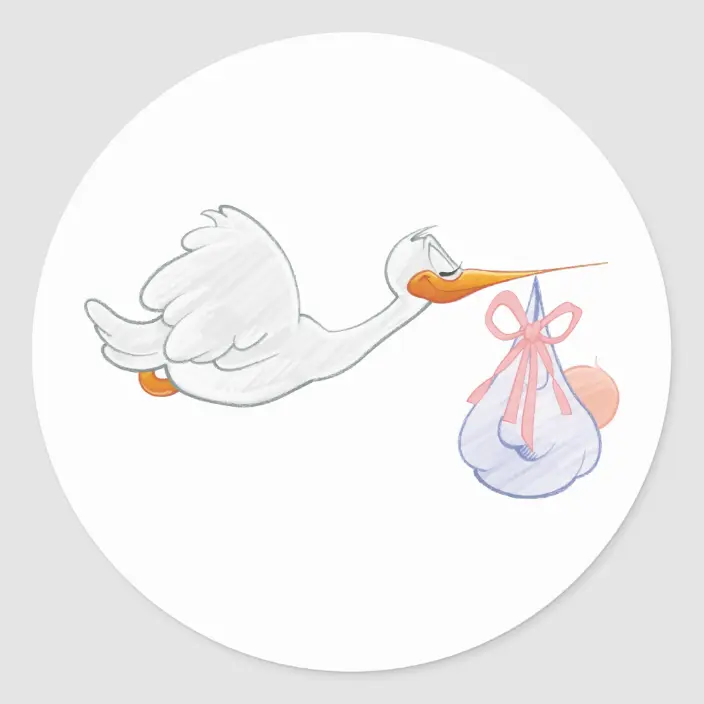 Detail Stork Stickers Nomer 15