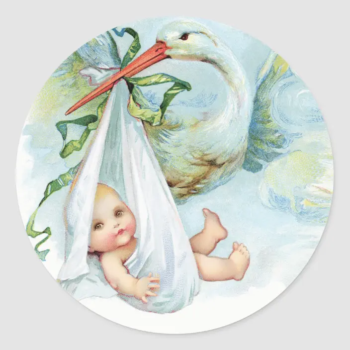 Detail Stork Stickers Nomer 43