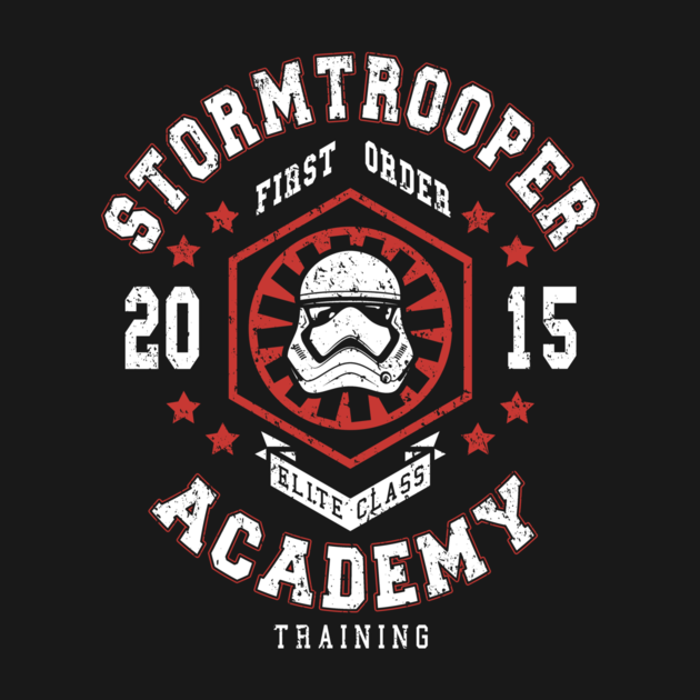 Detail Stormtrooper Academy Shirt Nomer 10