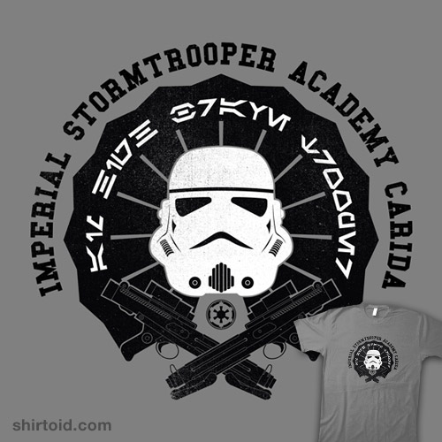 Detail Stormtrooper Academy Shirt Nomer 24