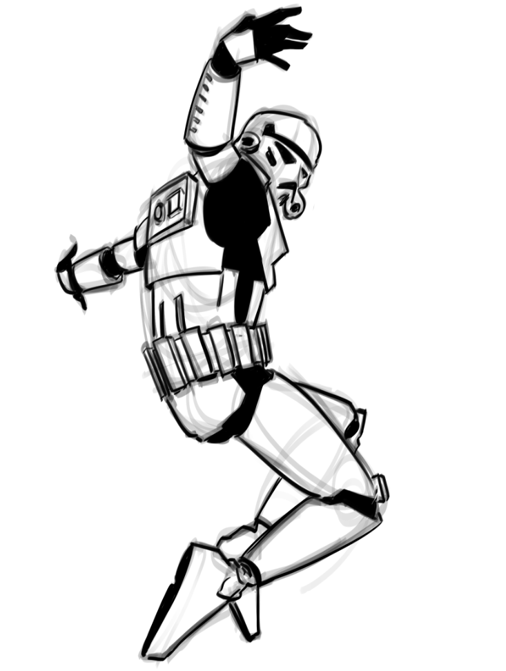 Detail Stormtrooper Breakdance Nomer 2