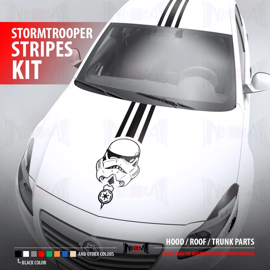 Detail Stormtrooper Car Sticker Nomer 52