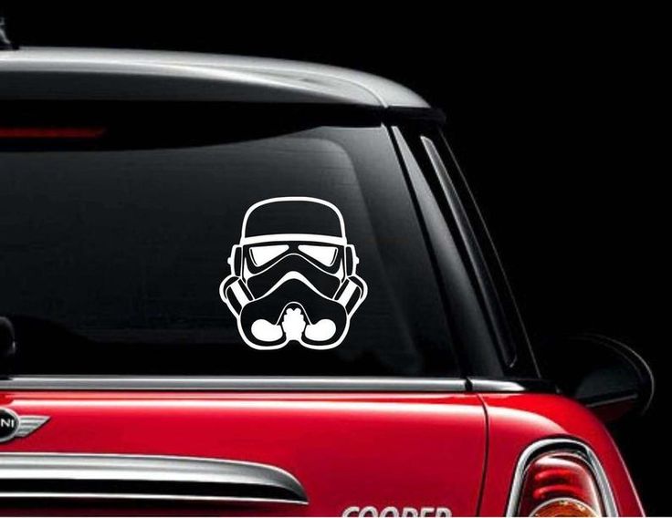 Detail Stormtrooper Car Sticker Nomer 55