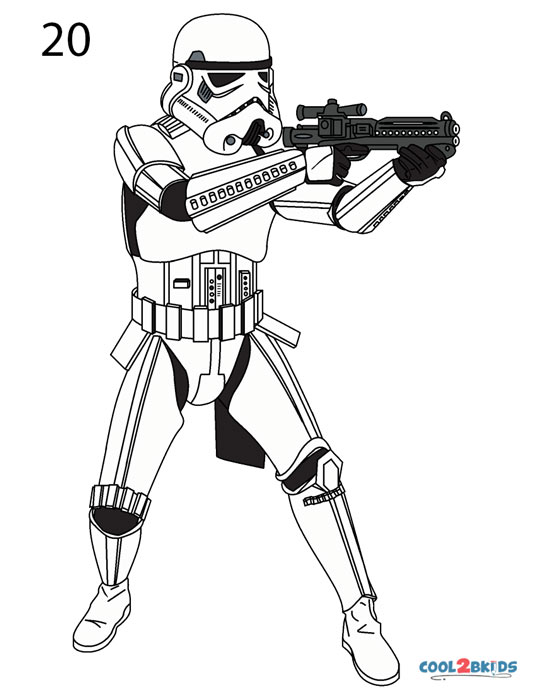 Detail Stormtrooper Drawings Nomer 11