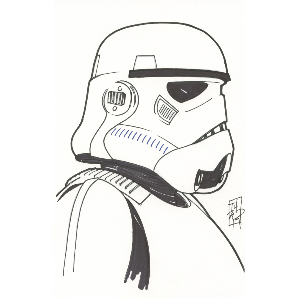 Detail Stormtrooper Drawings Nomer 15