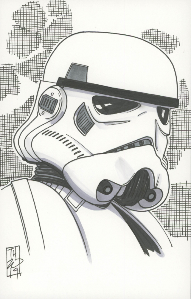 Detail Stormtrooper Drawings Nomer 29