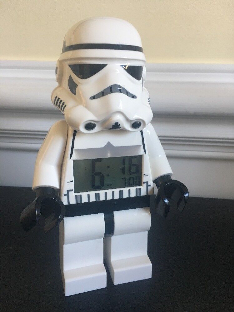 Stormtrooper Lego Alarm Clock - KibrisPDR