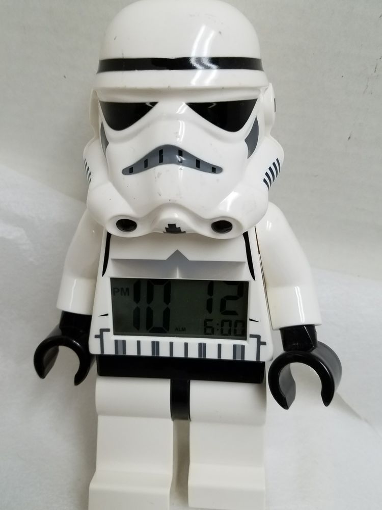 Detail Stormtrooper Lego Alarm Clock Nomer 3