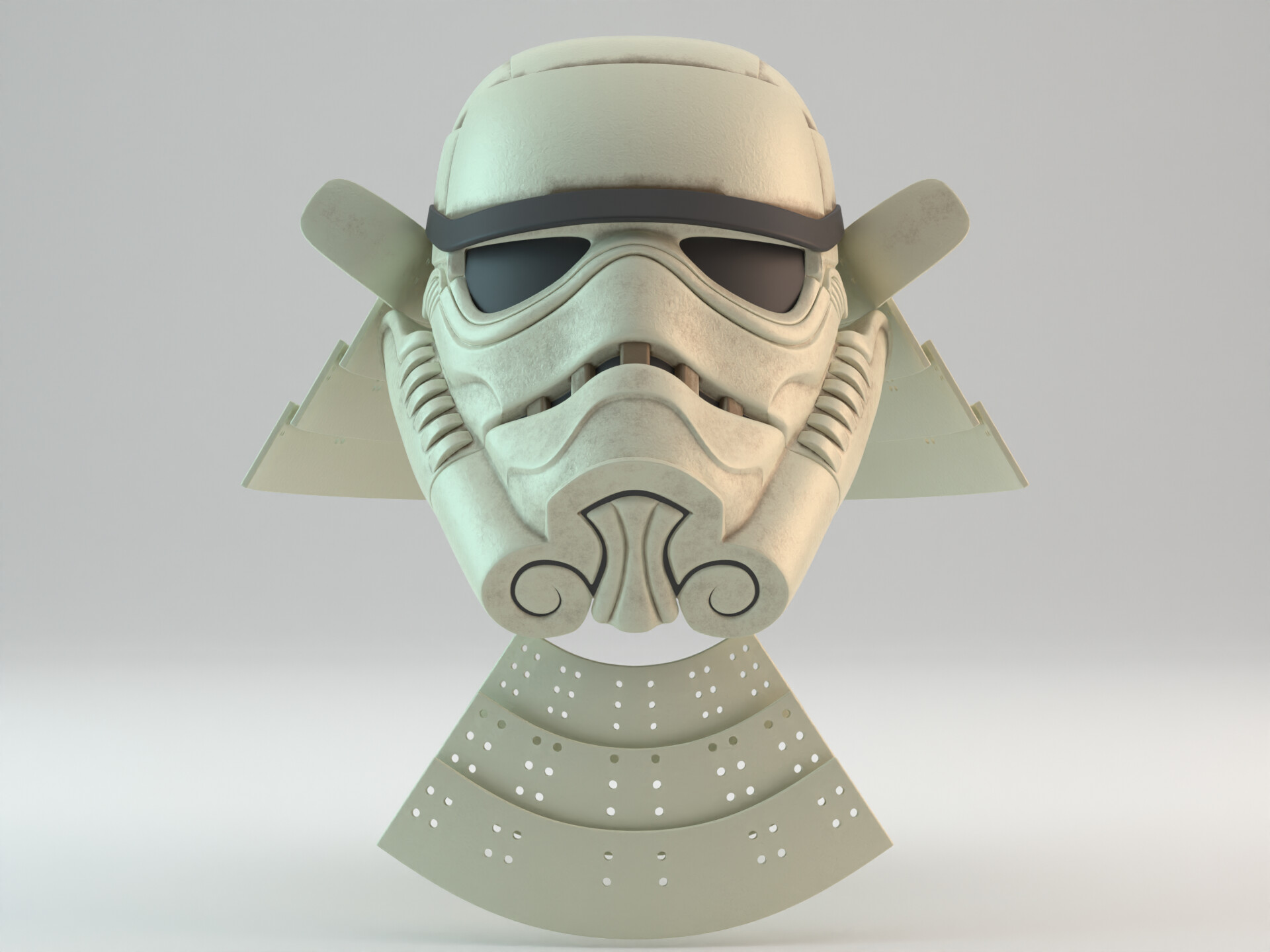 Detail Stormtrooper Samurai Armor Nomer 19