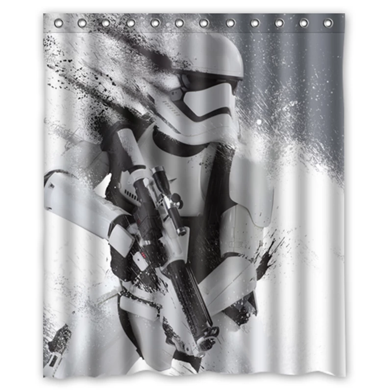 Detail Stormtrooper Shower Curtain Nomer 25