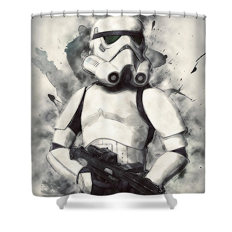 Detail Stormtrooper Shower Curtain Nomer 8