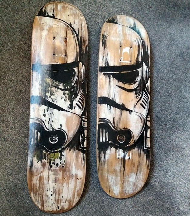 Detail Stormtrooper Skateboard Nomer 33