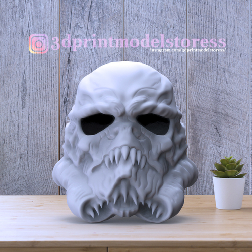 Detail Stormtrooper Skull 3d Print Nomer 21