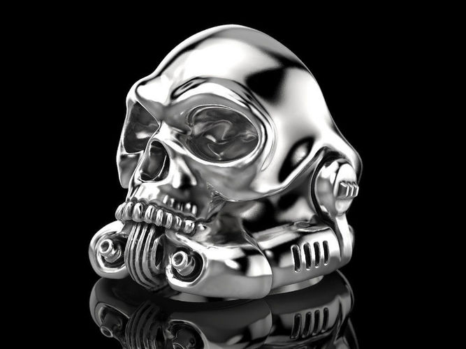 Detail Stormtrooper Skull 3d Print Nomer 36