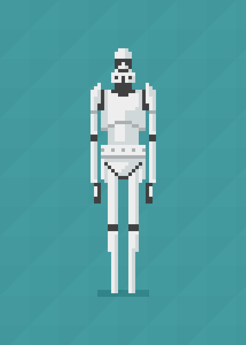 Detail Stormtrooper Sprite Nomer 14