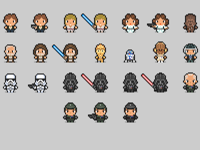Detail Stormtrooper Sprite Nomer 23