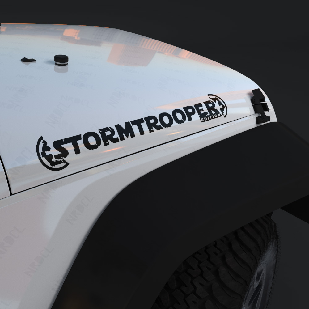 Detail Stormtrooper Sticker For Car Window Nomer 14