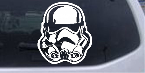 Detail Stormtrooper Sticker For Car Window Nomer 23