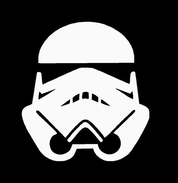 Detail Stormtrooper Sticker Small Nomer 11