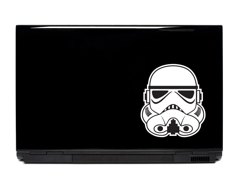 Detail Stormtrooper Sticker Small Nomer 14