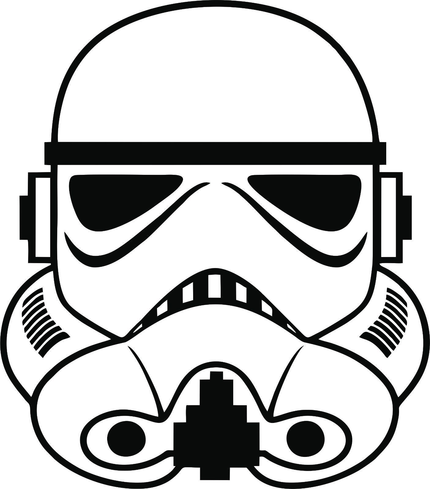 Detail Stormtrooper Sticker Small Nomer 16