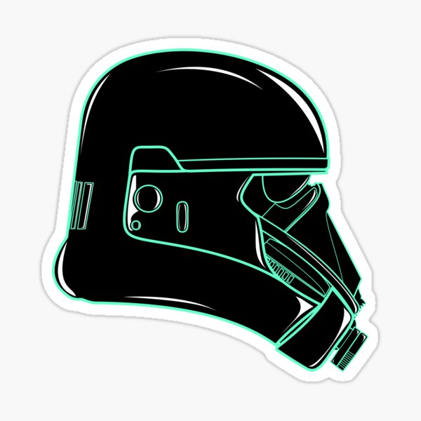 Detail Stormtrooper Sticker Small Nomer 21