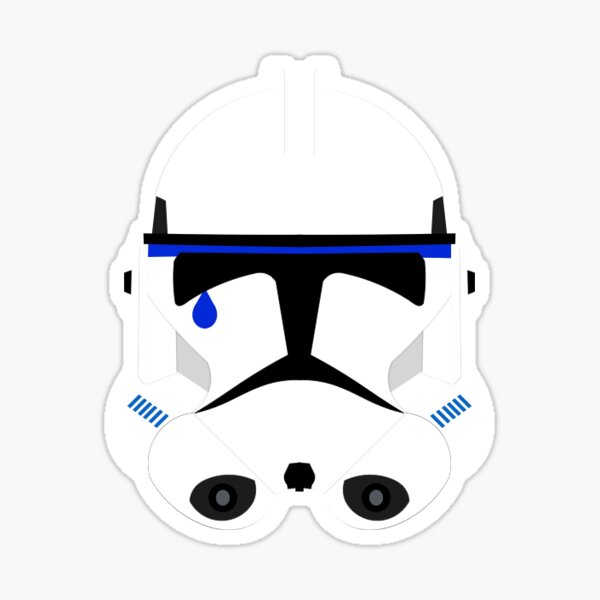 Detail Stormtrooper Sticker Small Nomer 23