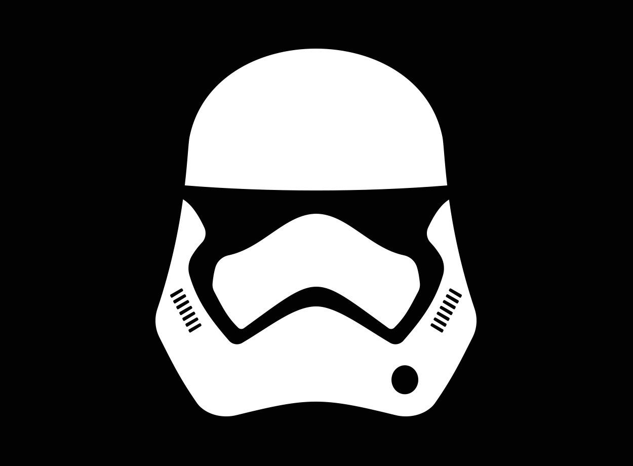 Detail Stormtrooper Sticker Small Nomer 44