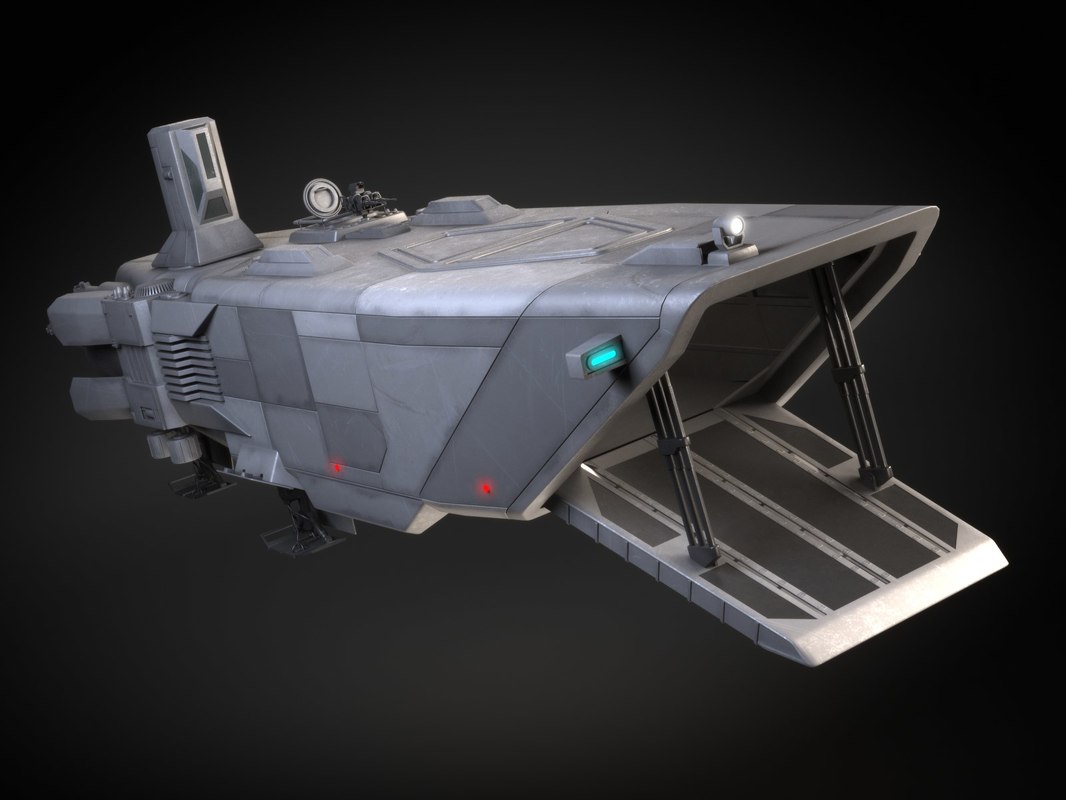 Detail Stormtrooper Transport Ship Nomer 15