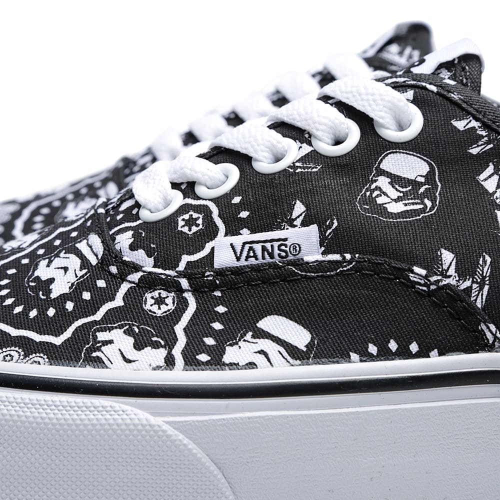 Detail Stormtrooper Vans Shoes Nomer 32