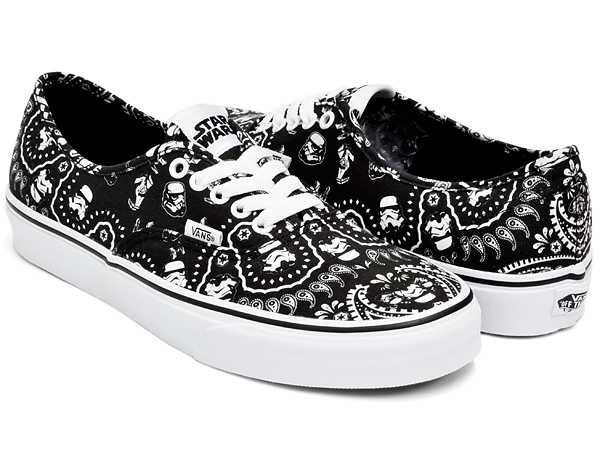 Detail Stormtrooper Vans Shoes Nomer 40