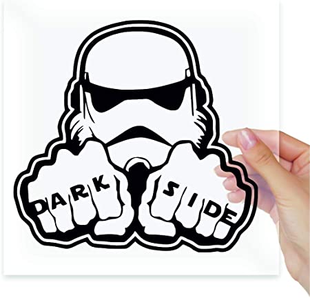 Detail Stormtrooper Vinyl Sticker Nomer 7